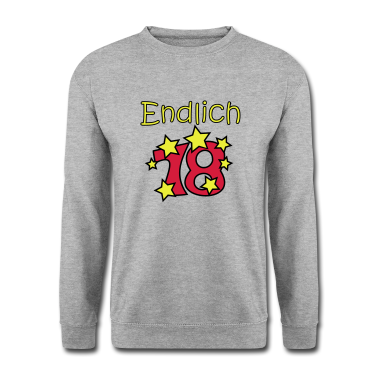 Geschenk zum 18 Pullover - Endlich 18