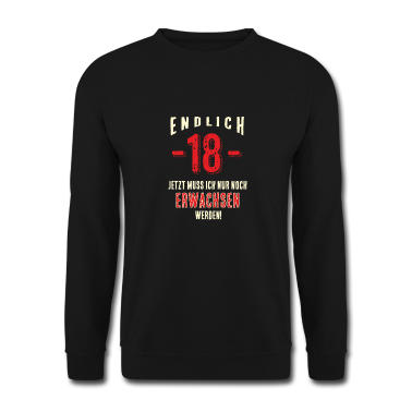 Geschenk zum 18 Pullover - Endlich 18 - 2002 18 Geburtstag