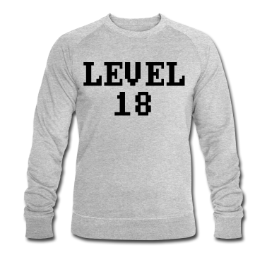 Geschenk zum 18 Pullover - level 18, 18. geburtstag controller, gamer