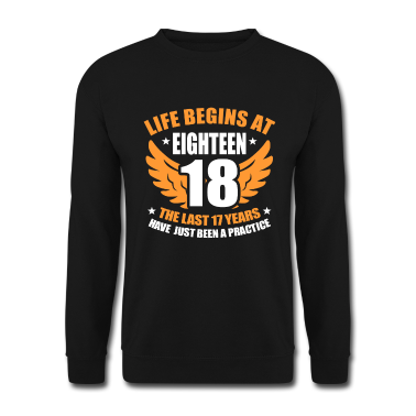 Geschenk zum 18 Pullover - 18. Geburtstag