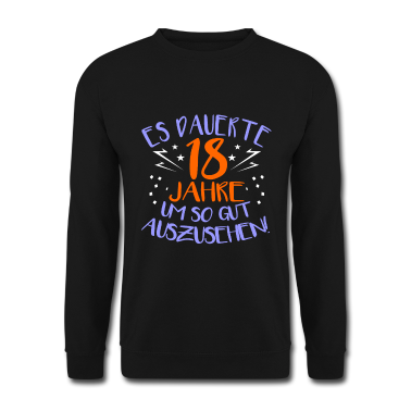 Geschenk zum 18 Pullover - 18. Geburtstag