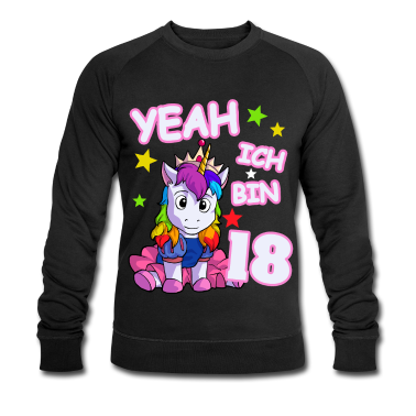 Geschenk zum 18 Pullover - 18. Geburtstag Einhorn Geburtstagsgeschenk 18