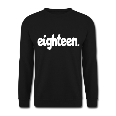 Geschenk zum 18 Pullover - eighteen 18. geburtstag