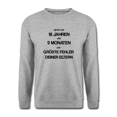 Geschenk zum 18 Pullover - 18 Geburtstag