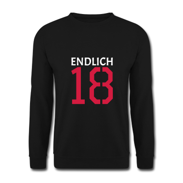 Geschenk zum 18 Pullover - endlich 18