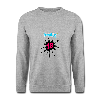 Geschenk zum 18 Pullover - 18. Geburtstag - Endlich 18 und Erwachsen