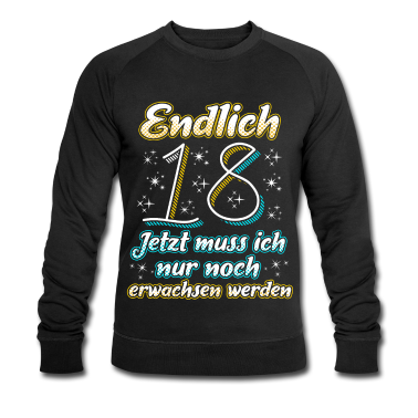 Geschenk zum 18 Pullover - 18. Geburtstag Endlich 18 Sprüche 2002