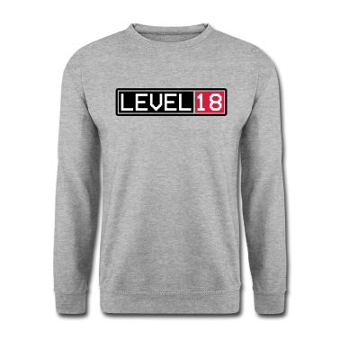 Geschenk zum 18 Pullover - LEVEL 18