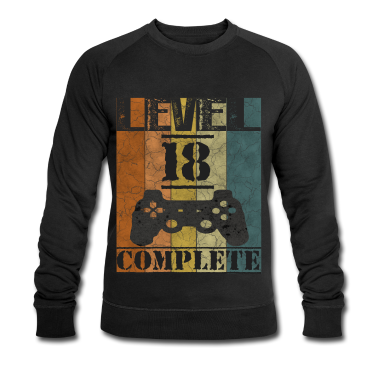 Geschenk zum 18 Pullover - LEVEL 18 Complete 18. Geburtstag 18 Jahre Vintage