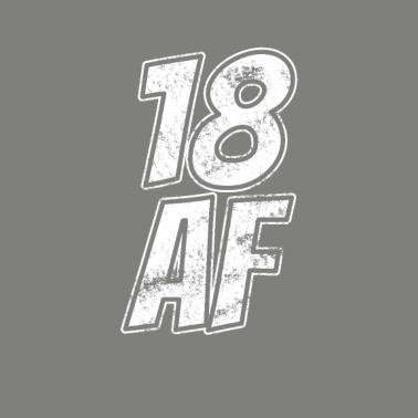 Motiv 18. Geburtstagsgeschenk - 18 AF