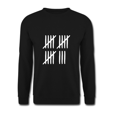 Geschenk zum 18 Pullover - Strichliste 18 Jahre alt 18. Geburtstag