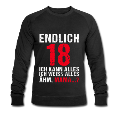 Geschenk zum 18 Pullover - Endlich 18 Ich kann alles Geschenk 18. Geburtstag