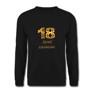 Geschenk zum 18 Pullover - 18 Jahre Legendär