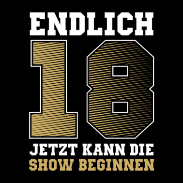 Motiv Endlich 18 Geburtstag 18 Jahre Geschenk