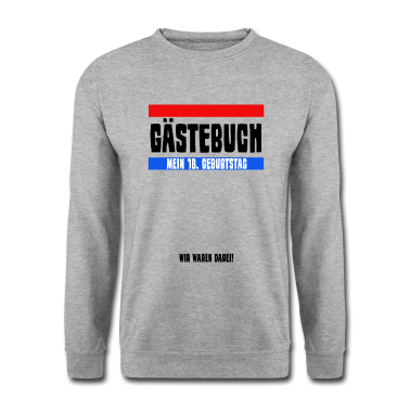 Geschenk zum 18 Pullover - 18. Geburtstag 18 Jahre Party Gästebuch Geschenk