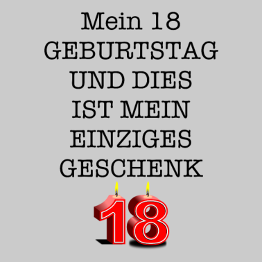 Motiv 18. GEBURTSTAG
