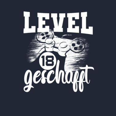 Motiv 18 Geburtstag Gamer Level 18