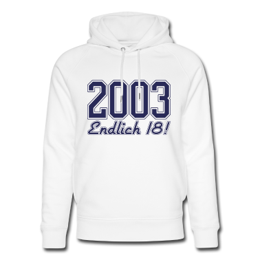 Geschenk zum 18 Hoodie - 2003 - ENDLICH 18 - 18. GEBURTSTAG - GEBURTSJAHR