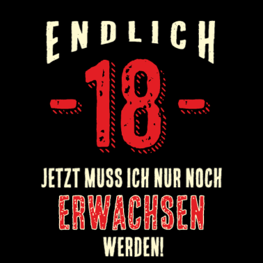 Motiv Endlich 18 - 2002 18 Geburtstag