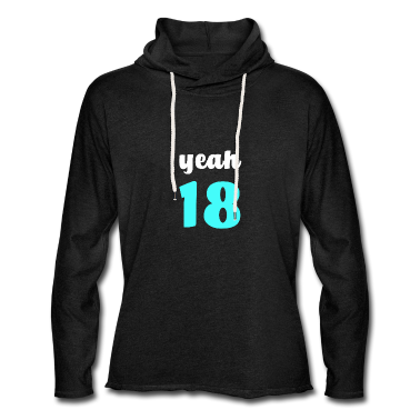 Geschenk zum 18 Hoodie - Yeah 18