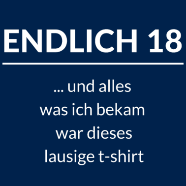 Motiv Endlich 18