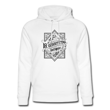 Geschenk zum 18 Hoodie - 18 Geburtstag antique 18 Jahre Antik