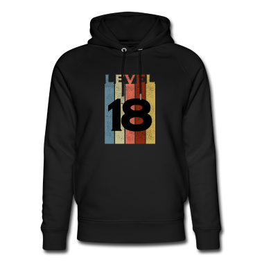 Geschenk zum 18 Hoodie - Level 18, Shirt zum 18. Geburtstag
