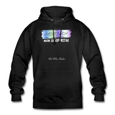 Geschenk zum 18 Hoodie - 18. Geburtstagsparty