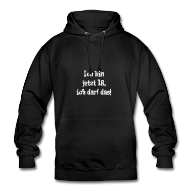 Geschenk zum 18 Hoodie - Ich bin jetzt 18, ich darf das!