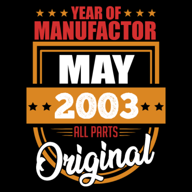 Motiv 18 Jahre Auto Geschenk Oldtimer Witz Mai 2003