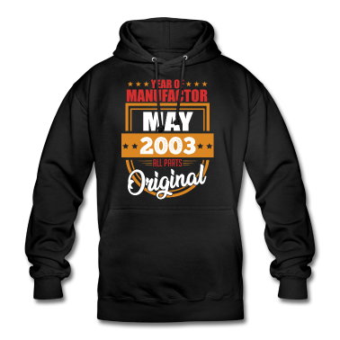 Geschenk zum 18 Hoodie - 18 Jahre Auto Geschenk Oldtimer Witz Mai 2003