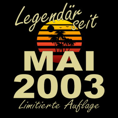 Motiv Legendär Mai 2003 Jahr Geburtstag Geschenk