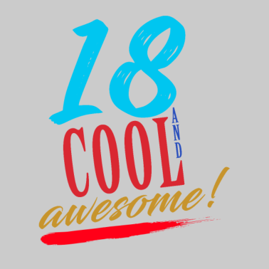 Motiv 18.Geburtstag - Endlich 18