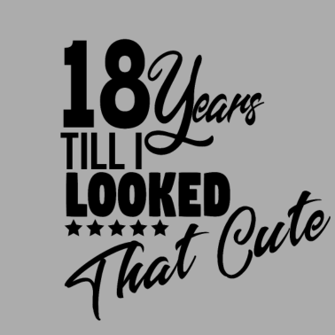 Motiv 18 Jahre bis.. Geschenk zum 18. Geburtstag