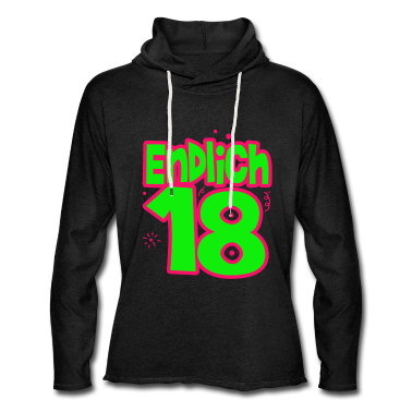 Geschenk zum 18 Hoodie - 18. Geburtstag - Endlich 18