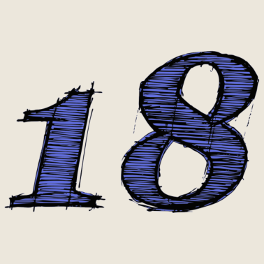 Motiv 18.GB, 18, 18er, Geschenk 18