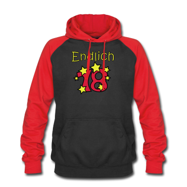 Geschenk zum 18 Hoodie - Endlich 18