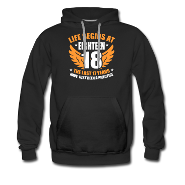 Geschenk zum 18 Hoodie - 18. Geburtstag