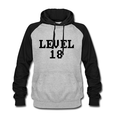 Geschenk zum 18 Hoodie - level 18, 18. geburtstag controller, gamer