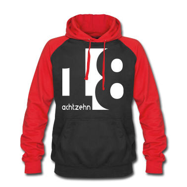 Geschenk zum 18 Hoodie - 18 achtzehn