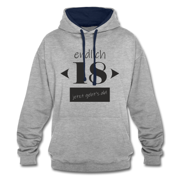 Geschenk zum 18 Hoodie - 18. Geburtstag