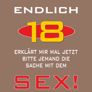 Motiv 18 erklärt mir - 2002 18 Geburtstag