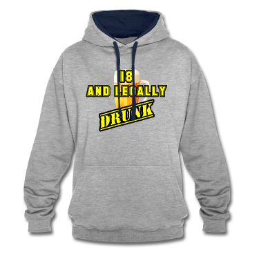 Geschenk zum 18 Hoodie - 18. (gelb)