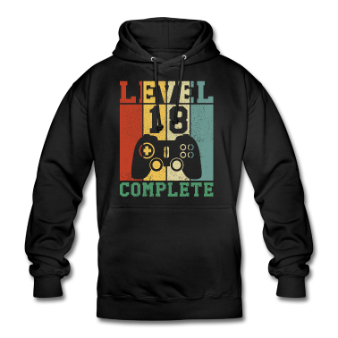 Geschenk zum 18 Hoodie - 18 Geburtstag Level 18 complete