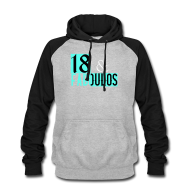 Geschenk zum 18 Hoodie - 18 & Faboulos