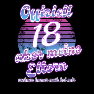 Motiv 18 Geburtstag Mädchen Frau 18 Geschenk 18 Jahre