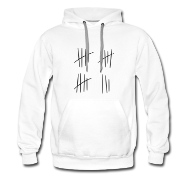 Geschenk zum 18 Hoodie - Strichliste zum 18. Geburtstag