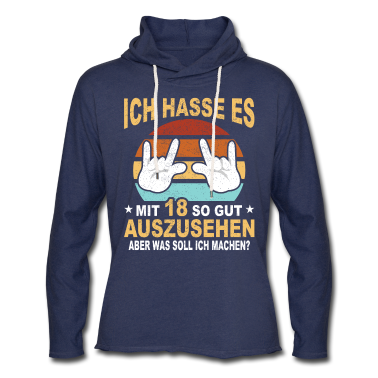 Geschenk zum 18 Hoodie - 18 Jahre 18 Geburtstag Geschenk 18 Jahre Birthday