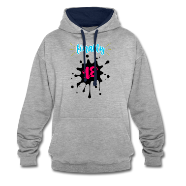 Geschenk zum 18 Hoodie - 18. Geburtstag - Endlich 18 und Erwachsen