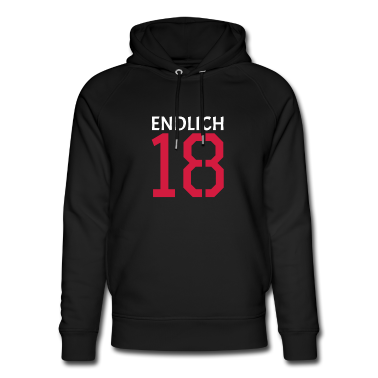 Geschenk zum 18 Hoodie - endlich 18